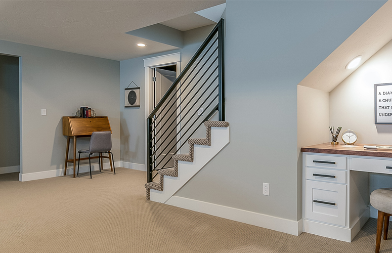 Blog preview for "How To Prep And Paint A Basement"